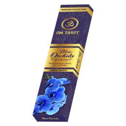 Handmade Floral Waste Blue Orchid Incense