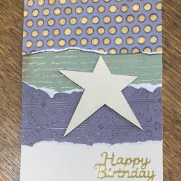 Card - Star Happy Birthday