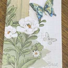 Card - Best Wishes Butterfly