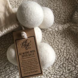 100% NZ Merino Wool Dryer Balls (6)