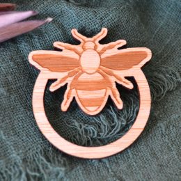 Bumble Bee Glasses Holder Brooch