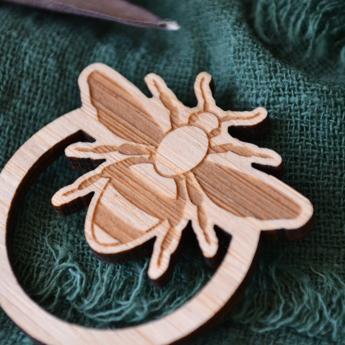 Bumble Bee Glasses Holder Brooch - Image 3