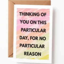 'Thinking of you..' Card